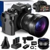 NBD Appareil photo Hybride Macro+Carte SD 32Go+2 Batt+Etui+Clé USB