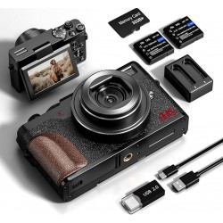 NBD Appareil photo Hybride Carte SD 32GB + 2 Batteries + Clé USB