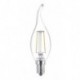 Philips ampoule LED flamme E14 5,5W (40W) 2700K blanc chaud (lot de 3)
