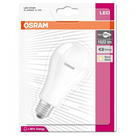 Osram ampoule LED Star Classic E27 13W (100W) blanc chaud (lot de 2)