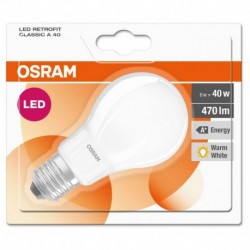 Osram ampoule LED Star Classic E27 4W (40W) blanc chaud (lot de 2)