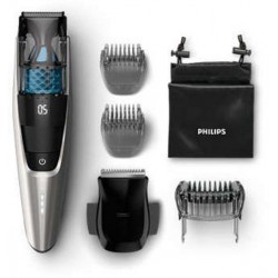 Philips Tondeuse à Barbe Beardtrimmer Series 7000 avec système d’aspiration (3 sabots) BT7220/15 (BT7520/15)