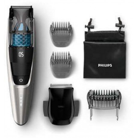 Philips Tondeuse à Barbe Beardtrimmer Series 7000 avec système d’aspiration (3 sabots) BT7220/15 (BT7520/15)